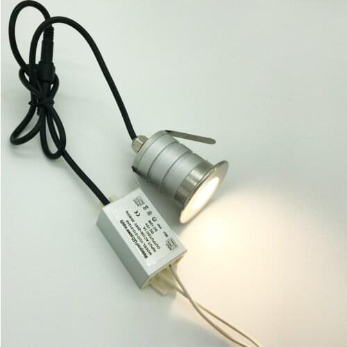 3W Mini Led Downlight Lamp 80Ra 280Lm CREE Night Light 3 Watt 12V Spot Cabinet And Stair Bulb Lighting CE RoHS