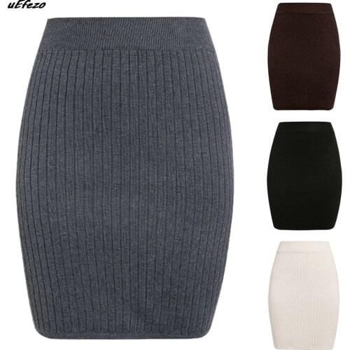Uefezo Long Pencil Skirts