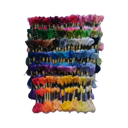 Different colors 447 Colors Available Embroidery / Cross Stitch Floss Yarn Thread Mix Colors Or Choose Your needed colors 2th