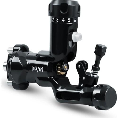 Rotary Tattoo Machine Dragonhawk Raven Tattoo Guns Professional Strong Motor Tattoo Supply