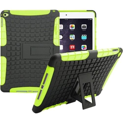 High Duty Armor Coque for iPad 2017 9.7 Case Shockproof Silicon Hybrid A1822 A1823 Cover iPad 9.7 2017 Shockproof Case