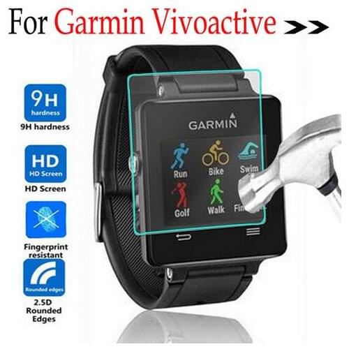 For Garmin Vivoactive Cover Digital smart Screen Protector Glass Tempered Glass Cover Guard on Vivoactive Film Shield