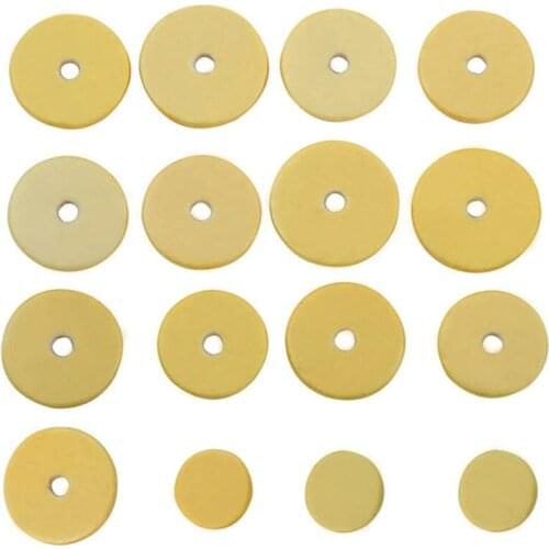 16 pcs Flute Leather Pads Replacement Durable Exquisite Wind Instrument