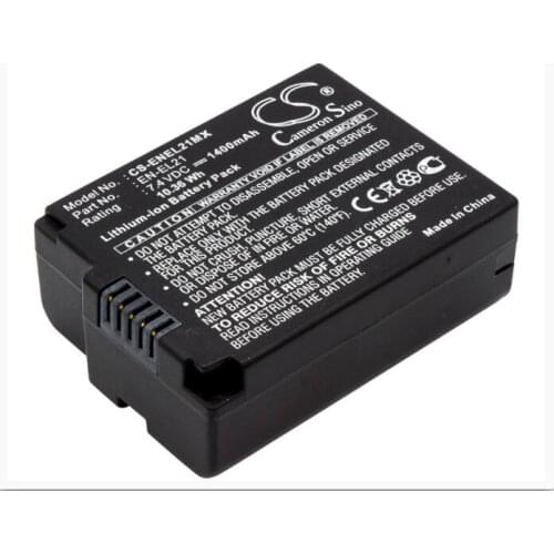 Cameron Sino 1400mAh battery for NIKON 1 V2 EN-EL21