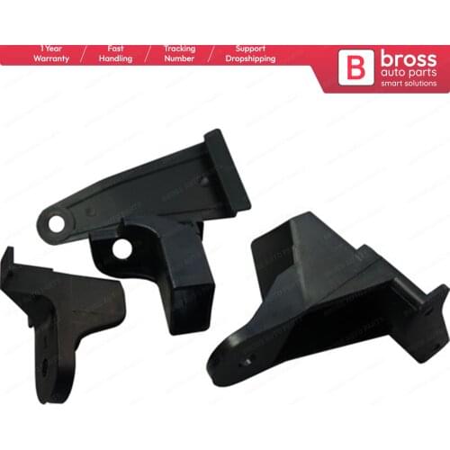 Bross Auto Parts BHL522 Headlight Headlamp Housing Repair Kit Left Side for Renault Symbol 2014-On Ship From Turkey