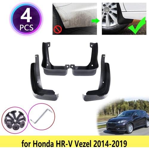 For Honda HR-V Vezel 2014 2015 2016 2017 2018 2019 HRV HR V New Mudguards Mudflaps Fender Mud Flap Splash Guards Car Accessories