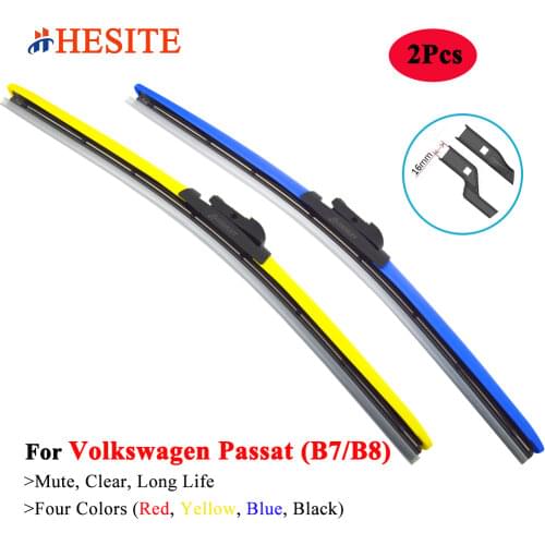 HESITE Colorful Front Window Screen Wiper Blade For Volkswagen Passat B8 Variant 2015 365 3C5 3B6 3G5 CB5 Accessories 2008 2017