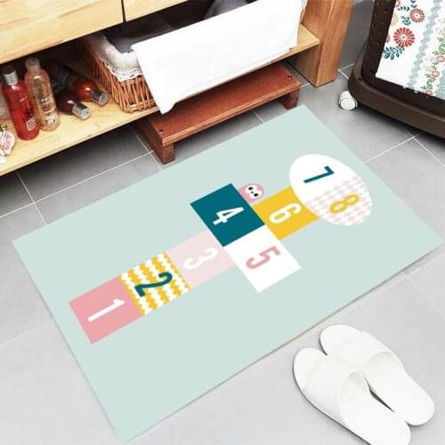 3D printed child carpets for living room decor carpet Bedroom coffee table study Room large area Rug Kitchen Bath Anti-Slip rug