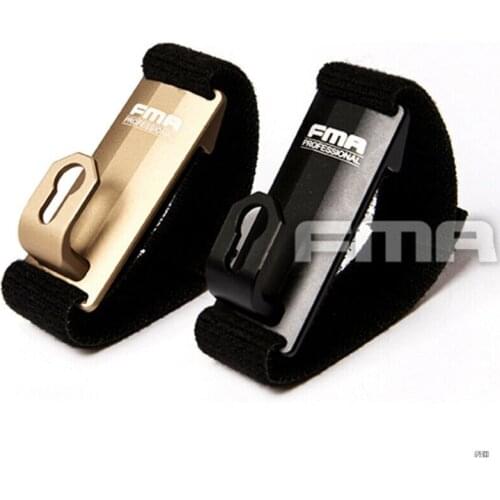 FMA Airsoft Molle Chest Rig Shoulder Mount Sling Fixed Anchor Hook Clip Aluminum