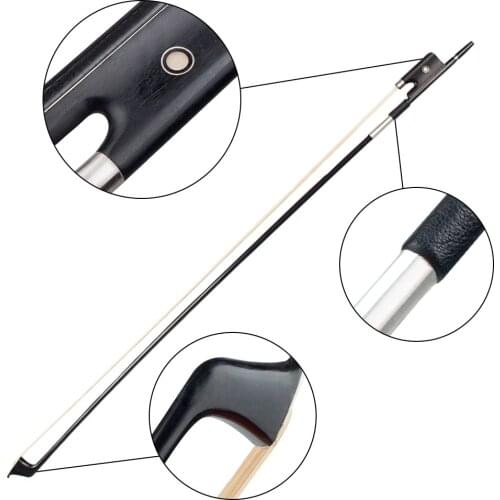 Pro Morin Khuur Carbon Fiber Bow Flexible Parts Accessories Black Plaid