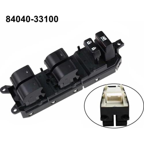 Power Window Master Switch For Toyota Lexus Camry Land Cruiser Prado 84040-33100 8404033100