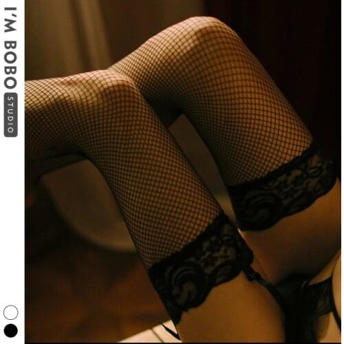 IMBOBO Stockings female erotic Cheap Sexy Women Sheer Lace Top Thigh High Sexy Lingerie Female Stockings 2020