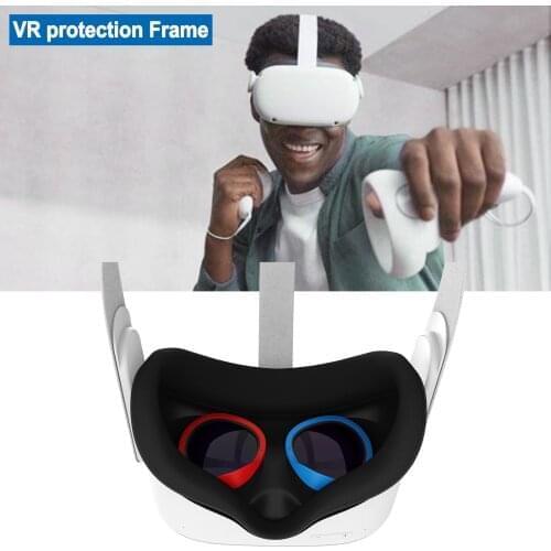 VR Lens Anti-Scratch Ring For Oculus Quest 2 Protecting Glasses From Scratching Frame Len Compatible For Oculus Quest 1/2 Rift S