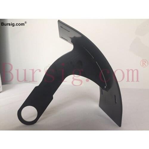 License Number Plate Holder Mount Curved Vertical For Motorcycle Bike with a 1" axle