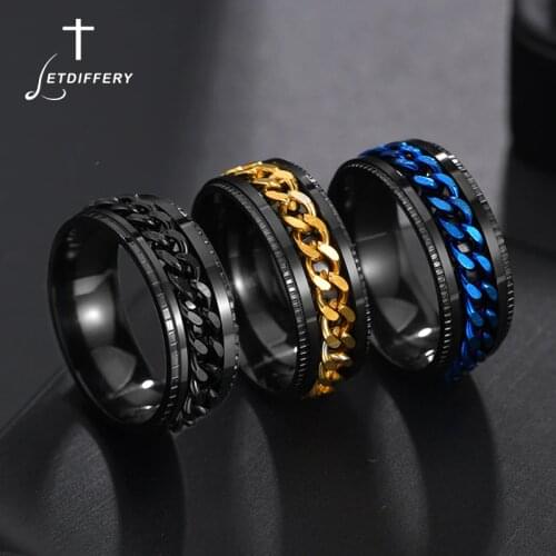 Letdiffery Punk Rings