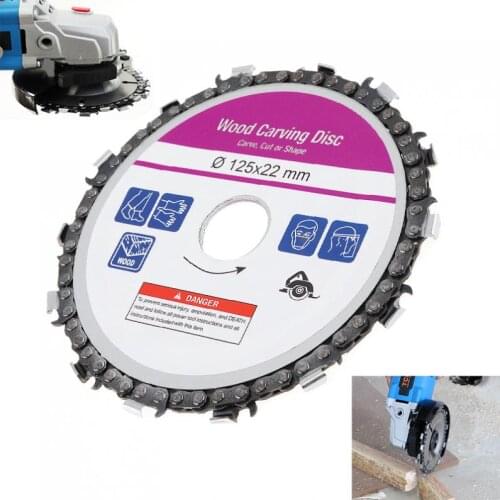 Saw Blade 125mm Grinder Saw Disc Carbide Tipped Wood Cutting Blade Power Tool Accessories Chain Saw Disc