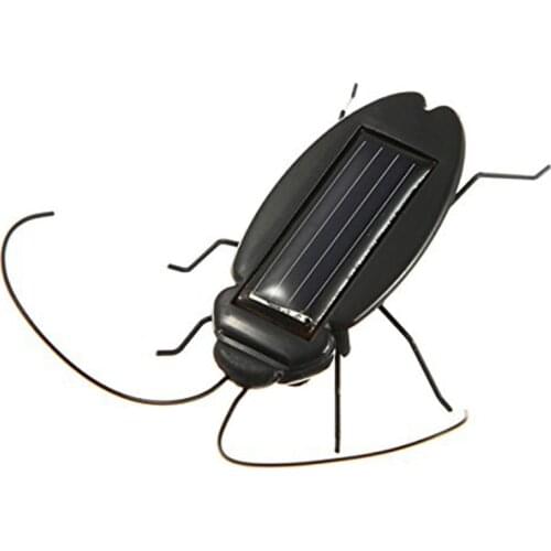 1pc New Funny Childrens Safe Environmentally Friendly Creative Solar Power Animal Toy Insect Shape Toy For Baby Kids Gift