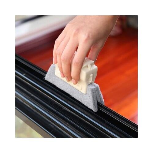 Window slot cleaning brush window slot cleaning tool window cleaner sweeping the small brush cleaning window sill gap brush