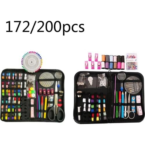 Portable Travel Sewing Box Kitting Needles Quilting Thread Stitching Craft Kits