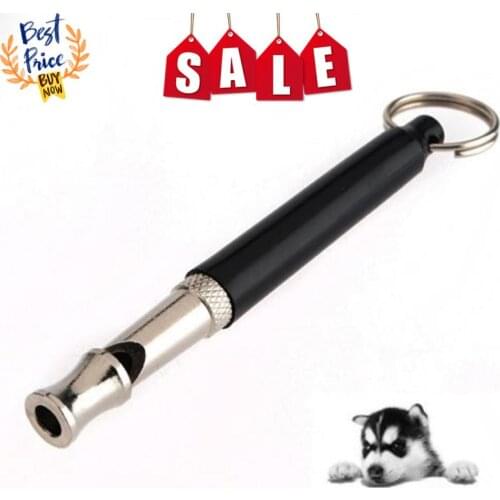 Ultrasonic Flute Pet Dog Whistle Adjustable Sound Key Chain Dog Training Collie Pet Cat Training Obedience Whistle Supplies New