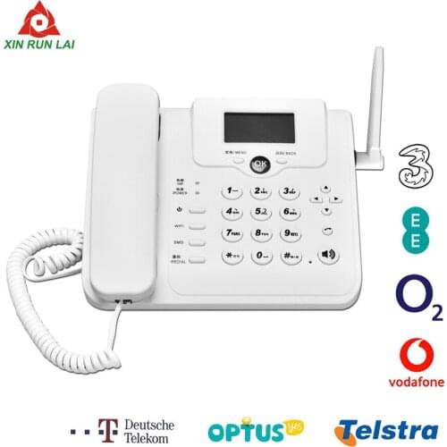 Portable 4G 3G GSM voice call VoLTE router wireless fixed telephone landline router mobile hotspot Wifi modem (with LAN port)