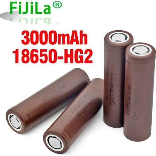 2021 100% New Original HG2 18650 3000mAh battery 18650HG2 3.6V dedicated For hg2 Power Rechargeable battery for battery pack