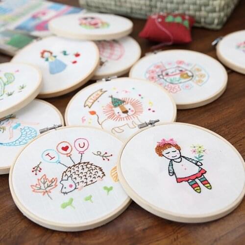 DIY Handcraft Embroidered Material Practical Embroidery Material Package Handmade Kit Cross-Stitch Hanging Paintings Accessories
