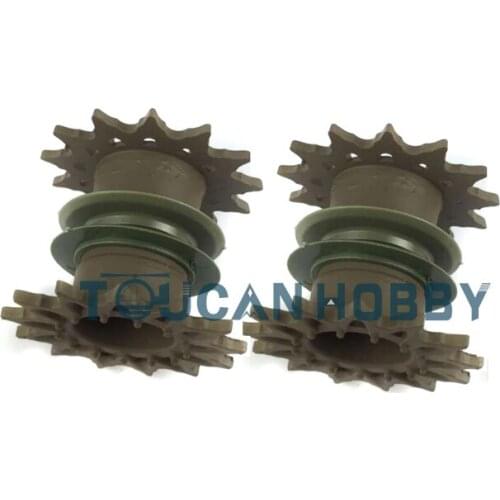 Henglong 1/16 Pershing M26 RC Tank 3838 Plastic Sprokets Driving Wheels TH00215