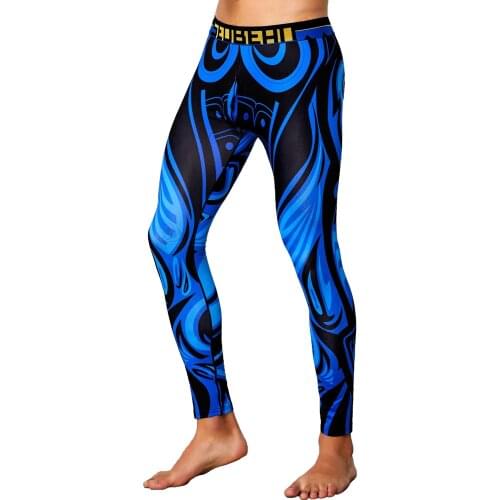 Running Compression Tights Men Sports Leggings Fitness Sportswear Long Trousers Gym Training Pants Skinny Base Layer Bottoms