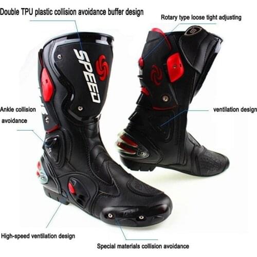Top sell motorcycle boots / Racing off-road Boots,Motocross Boots,Motorbike boots 3colours