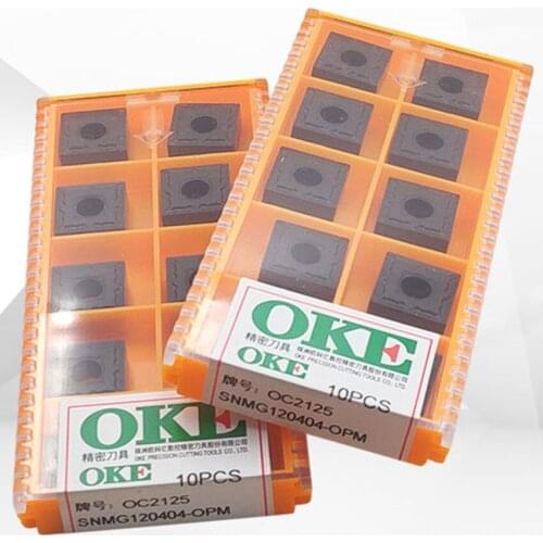 OKE SNMG120404-OPM OC2125/SNMG120408-OPM OC2125/SNMG120412-OPM OC2125 SNMG431 SNMG432 SNMG433 CNC carbide inserts 10PCS/BOX