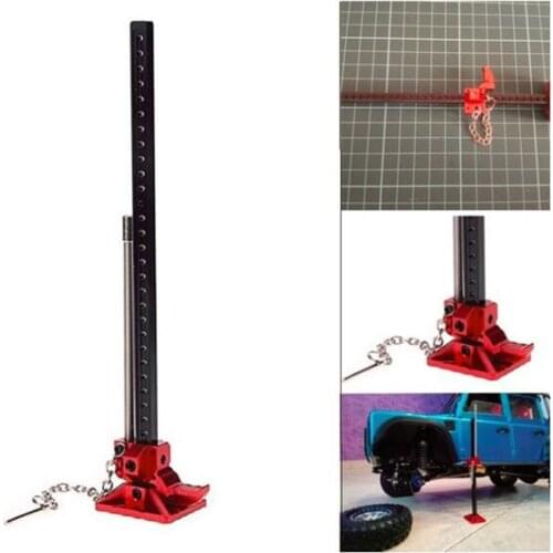 RC Rock Crawler Slideable Metal Jack Tool for Axial SCX10 TAMIYA CC01 RC4WD D90 D110 TF2 1:10 adjustable High Lift Accessories