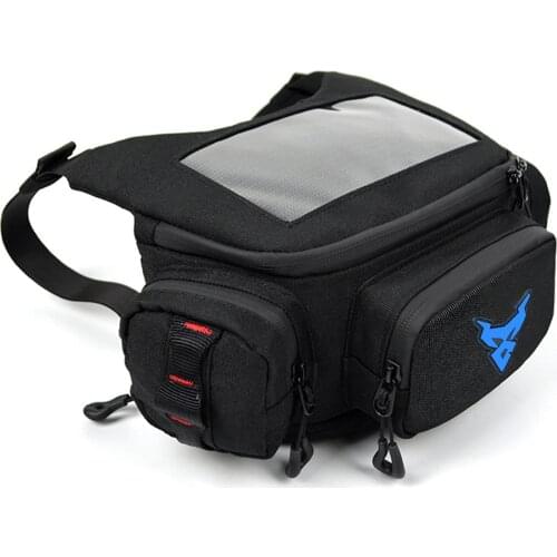 Touch Screen Motorcycle Fuel Tank Bag Waterproof Rainproof Mobile Phone Navigation Bag for Motocross MTB Bicycle Cycling
