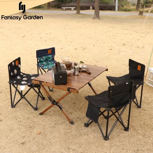 Outdoor Camping Chair Portable Folding Stool Fishing Chair Leisure Barbecue Courtyard Four Seasons Suitable Folding Chair