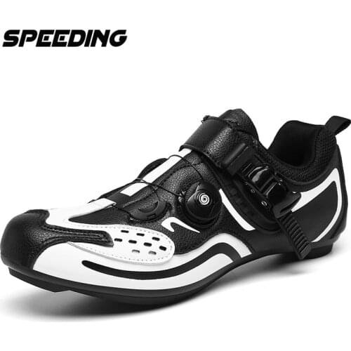 Bicycle MTB Cycling Shoes Male Road Bike Speed Sneakers Mountain Flat Cleat Racing Footwear Self-locking Sapatilha Ciclismo