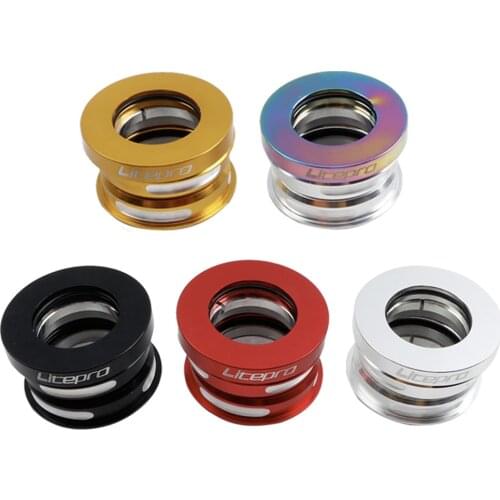 Bicycle Headset Bearing Headsets 44m Built in Hide Bicycle Headset Folding Bicycle Ultralight Alu Bicycle Accessories