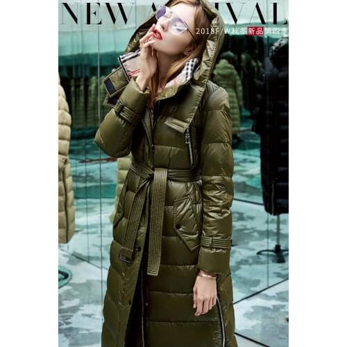 2020 winter jacket women down jackets fashion fox large fur collar thickening fancy goose down coat outerwear long down parkas