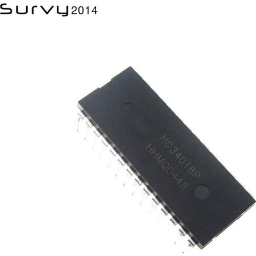 1/5PCS MC34018P 28PINS Motorola Voice Switched speakerphone circuit Chassis diy electronics