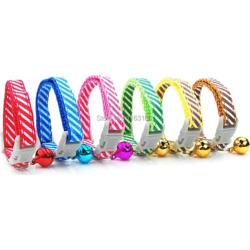 240 pcs/lot wholesale Dog Cat Print Collar Adjustable Nylon Ribbon Collar For Cats Dogs Puppy Neck Strap Collar