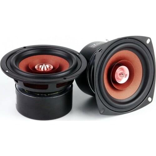 4 Inch Full Range Speaker 25W DIY HiFi sound speaker Multimedia Portable Loudspeaker 4 ohm Car Audio For Home Sound System 1PCS