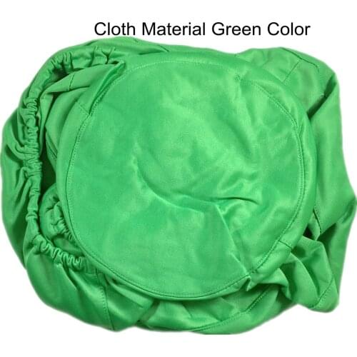 4Parts/Set Dental Thick Cloth Chair Cover Dentist Stool Protector Sleeves Washable Green