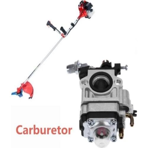 15mm Carburetor Kit for Brushcutter 43cc 49cc 52cc Strimmer Cutter Chainsaw