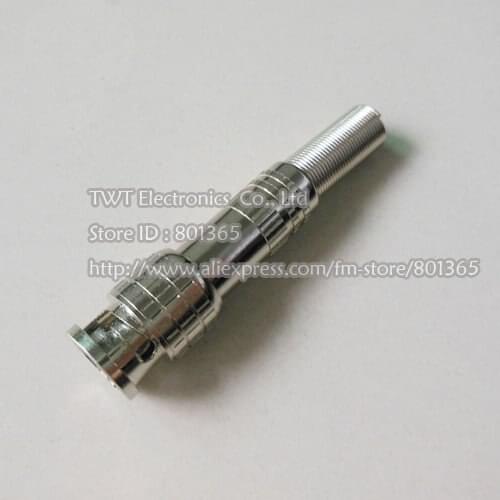 Free shipping BNC solderless head BNC Connector Weld-free Male Jack BNC male connector