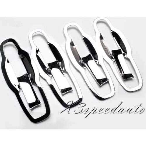 Free Shipping Chromed Door Handel Cover Bowl For Jeep Grand Cherokee 2014-2019