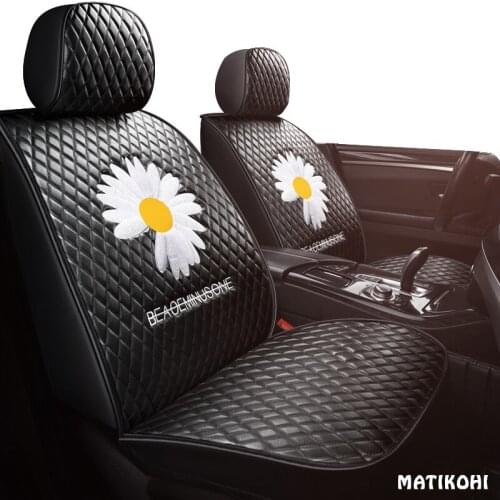 MATIKOHI leather car seat covers For jaguar xf f pace f-pace xj xe f-type xk e-pace car protector seats