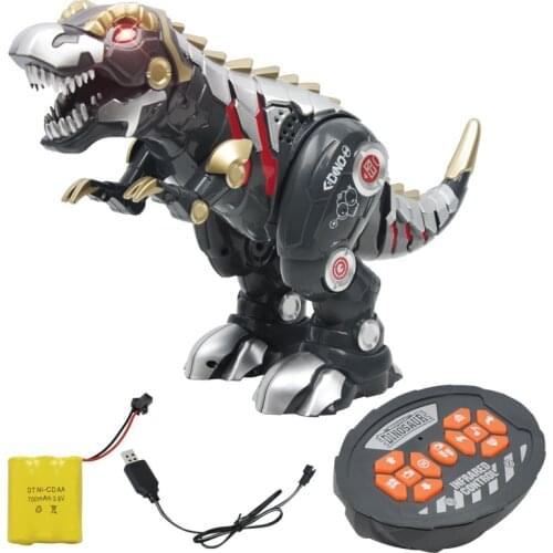 Kids Dinosaur Programmable Dino Electric Tyrannosaurus Rex Animal Remote Control Walking Sounds Pet Toys Boys Children Gifts