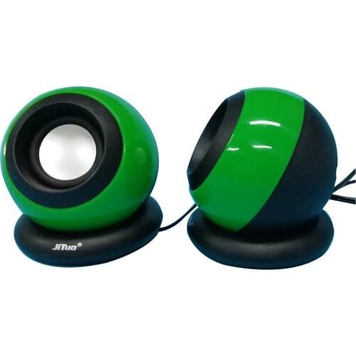 PC 2.0 Speaker aux 3.5mm stereo surround music speakers sound bar for computer 2.0 PC home notebook TV loudspeakers