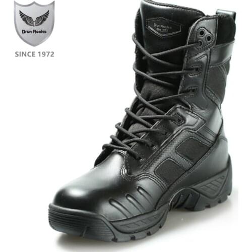 Winter Boots Men Timber Land Shoes Askeri Bot Military Boots Combat Army Bota Masculina Zapatos De Hombre Genuine Leather Shoe