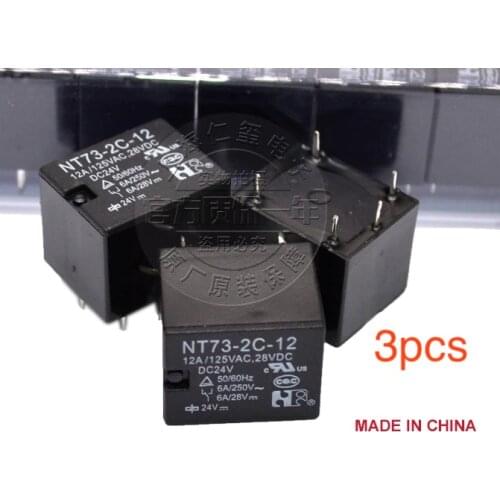 New original for Ford car relay module NT73-2C-10 DC24V 10A 5 feet T73 one open one closed 24V