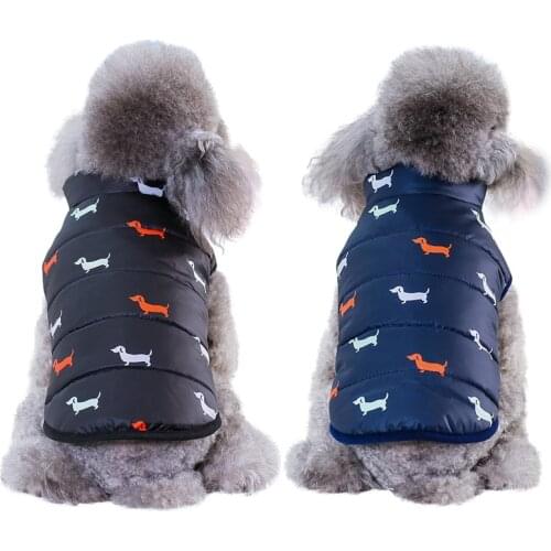 Dog Clothes Winter Warm Pet Jacket Coat for Small Dog Windproof Jacket Puppy Outfit Vest Yorkie Chihuahua Clothes